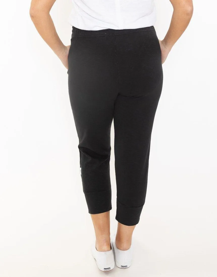 3/4 Brunch Pants - Black