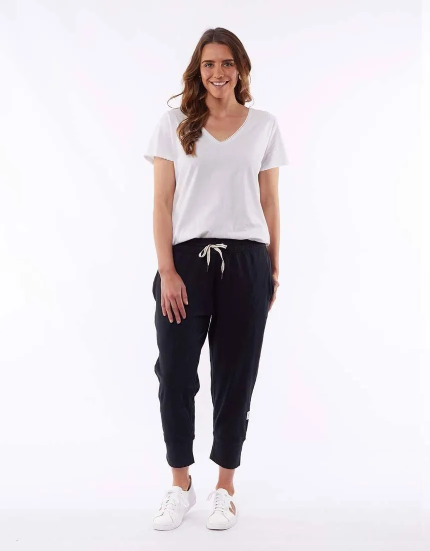 3/4 Brunch Pants - Black