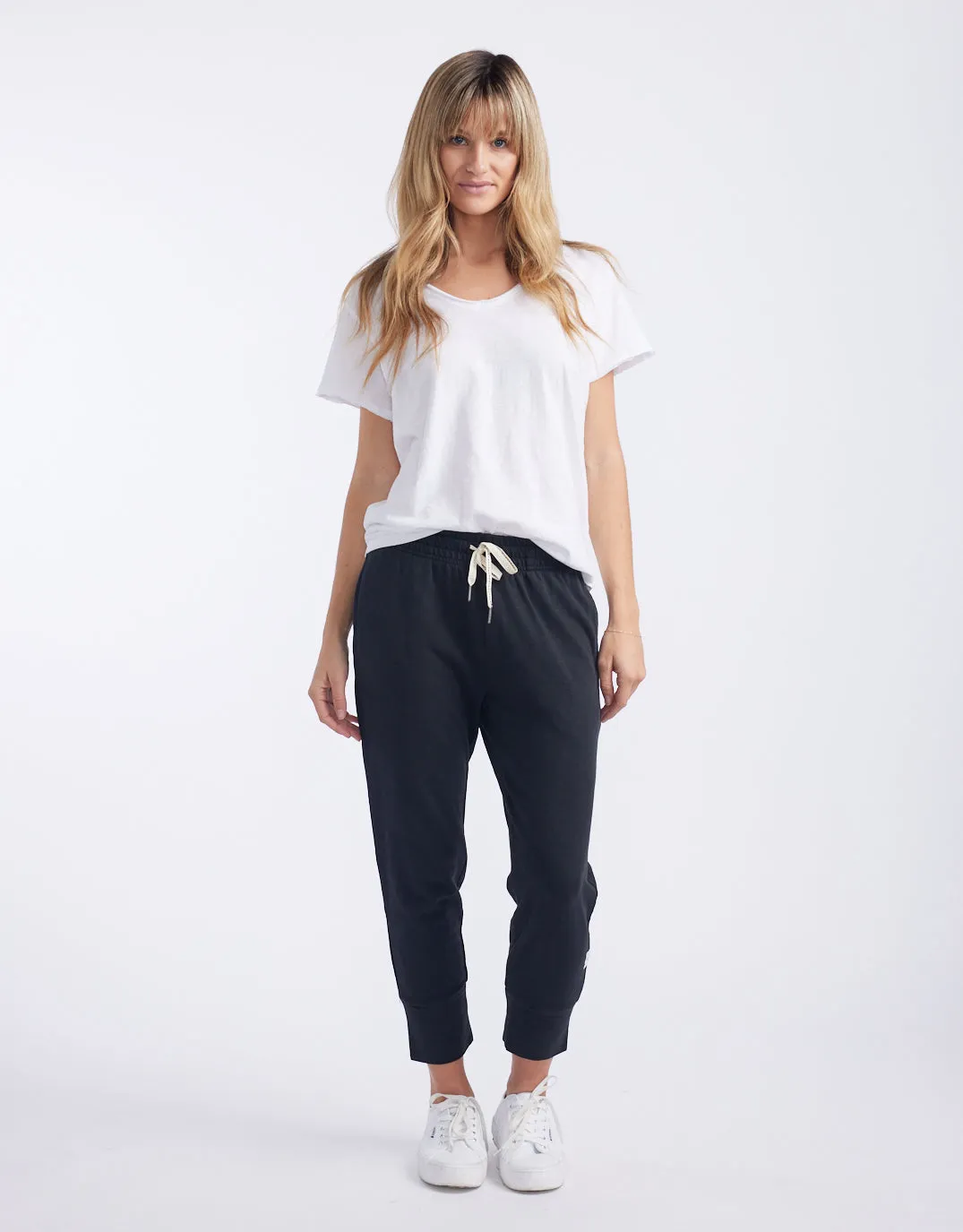 3/4 Brunch Pants - Black