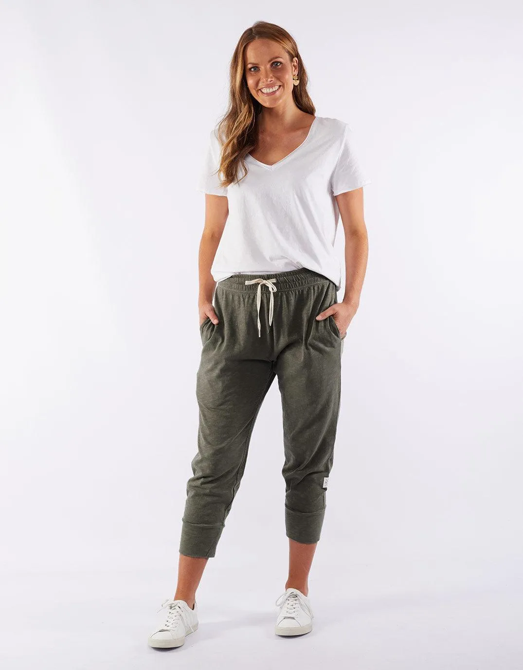 3/4 Brunch Pants - Khaki