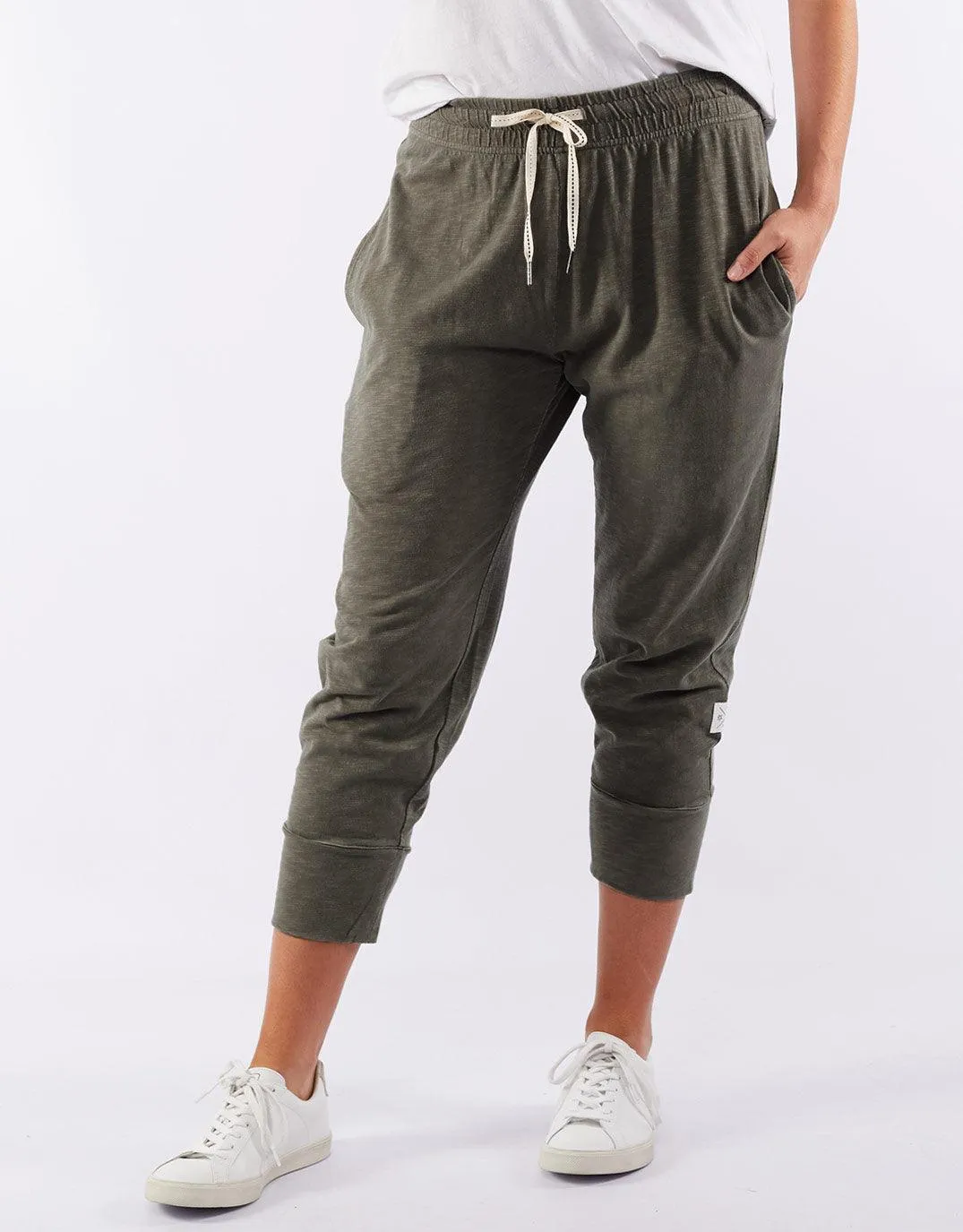 3/4 Brunch Pants - Khaki