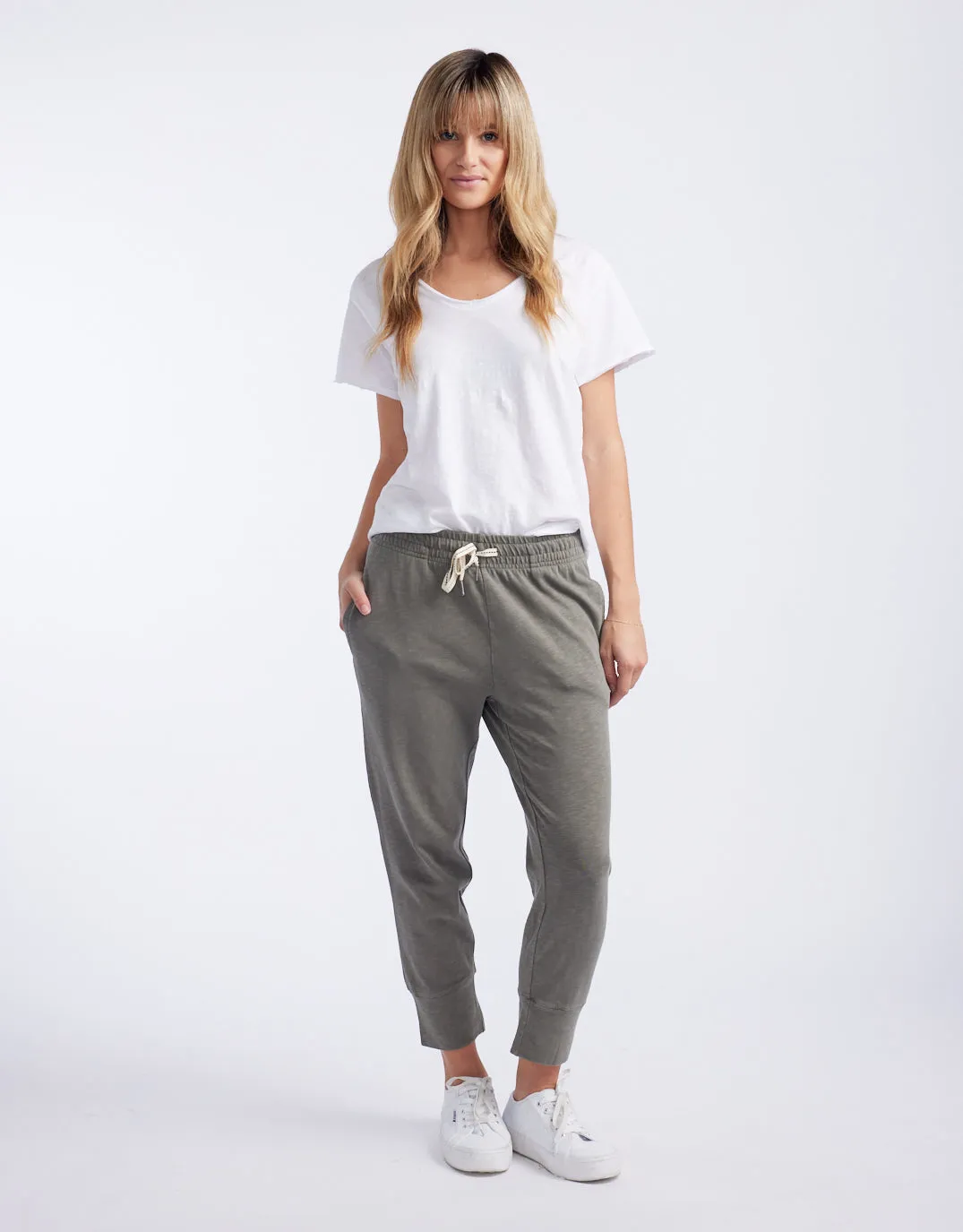 3/4 Brunch Pants - Khaki