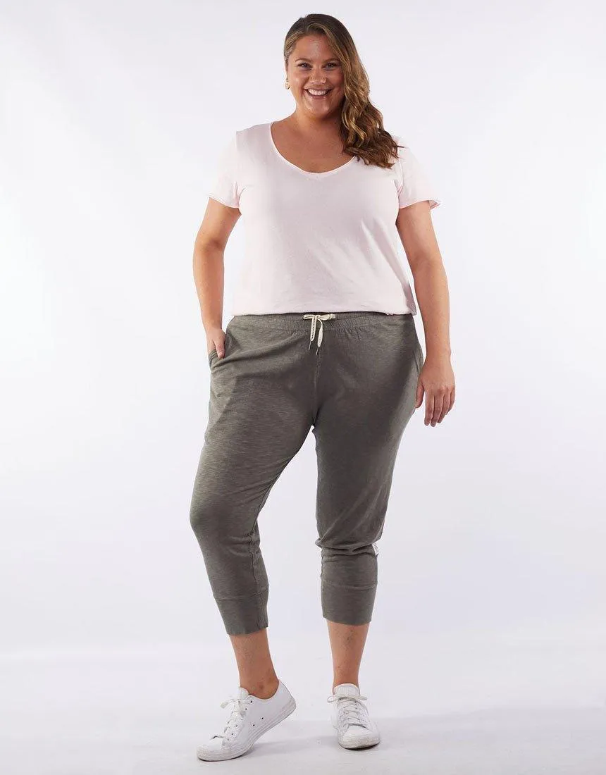 3/4 Brunch Pants - Khaki