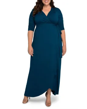 Adrienne Maxi Dress | TEAL TOPAZ