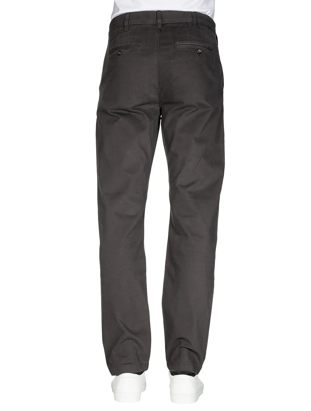 Allister Regular Fit Super Chinos Dark Graphite