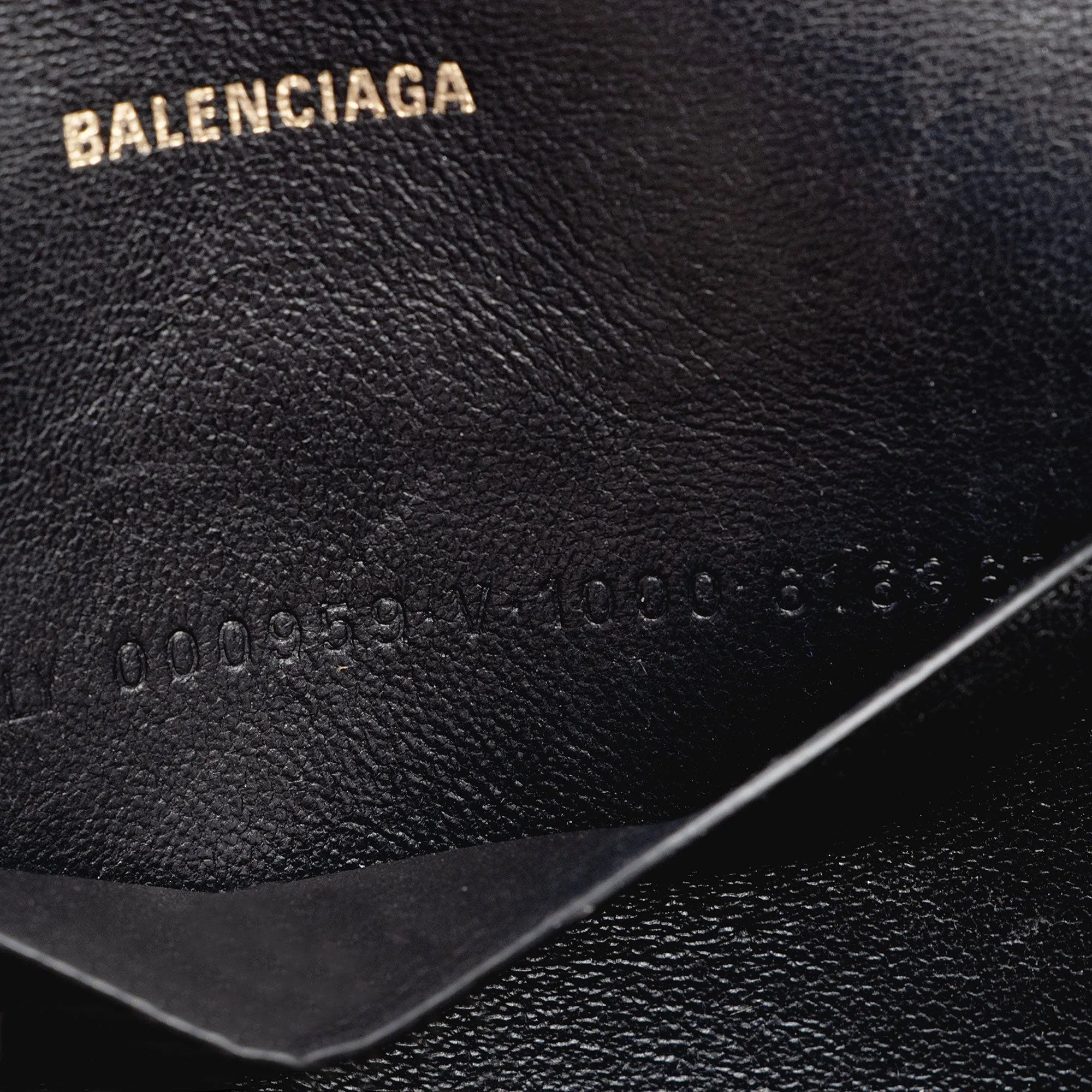 Balenciaga Quilted Calfskin B Phone Holder Crossbody (SHF-wF8OTg)