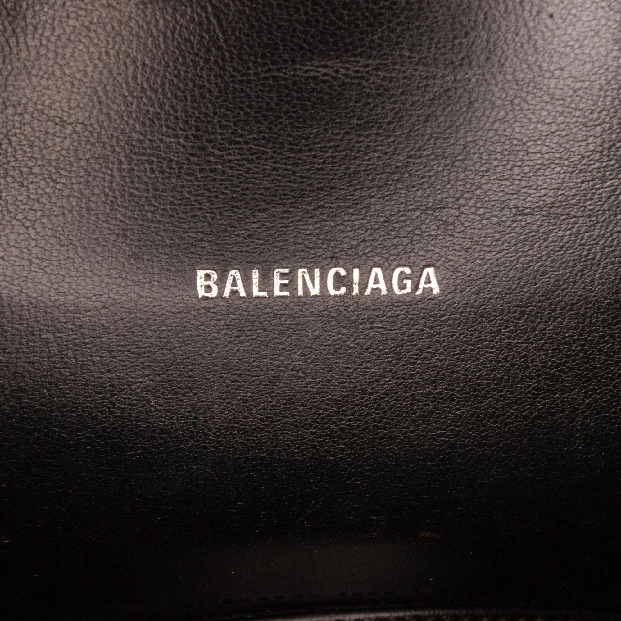 Balenciaga XS Hourglass Graffiti Satchel (SHG-heztyI)