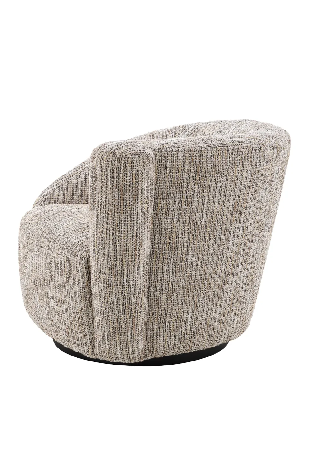 Beige Asymmetrical Swivel Chair | Eichholtz Colin