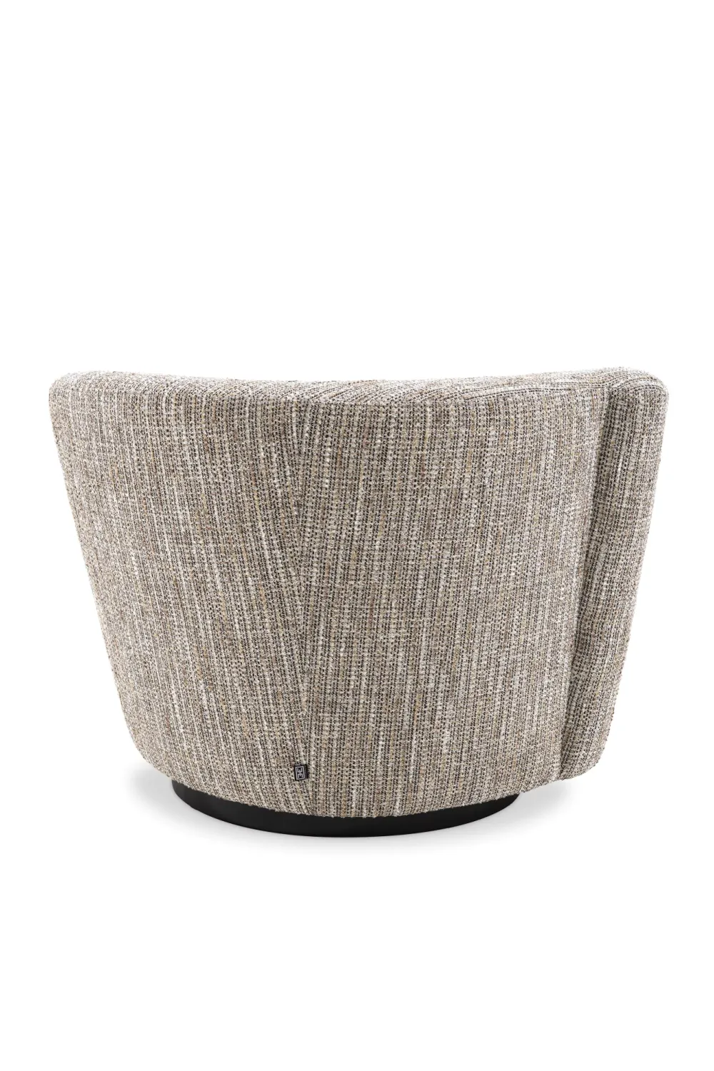 Beige Asymmetrical Swivel Chair | Eichholtz Colin