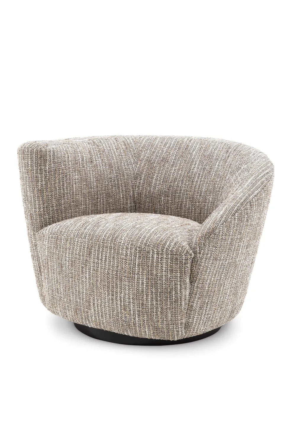 Beige Asymmetrical Swivel Chair | Eichholtz Colin