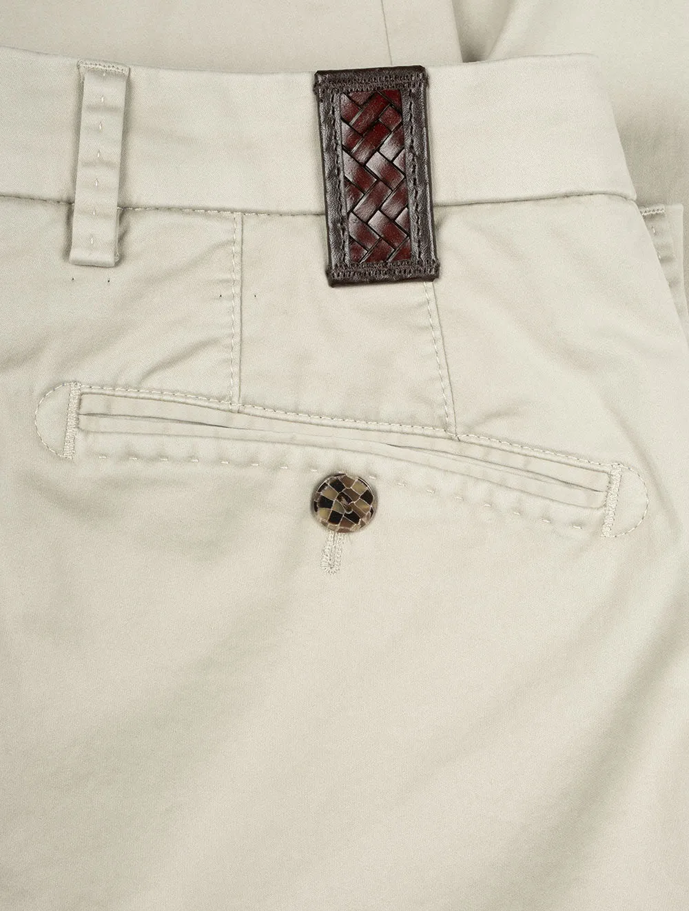 Beige Super Stretch Chino