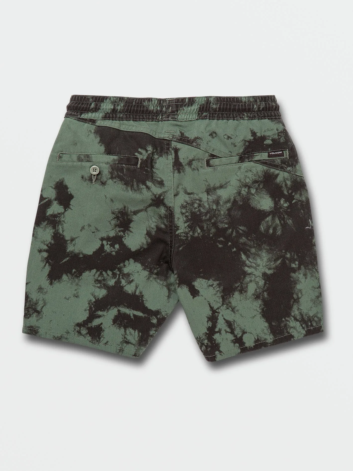 Big Boys Frickin Mix Elastic Waist Shorts - Dark Forest