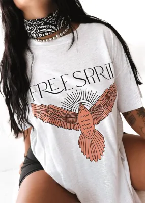 BOHEMIAN SPIRIT SIDE SLIT TEE