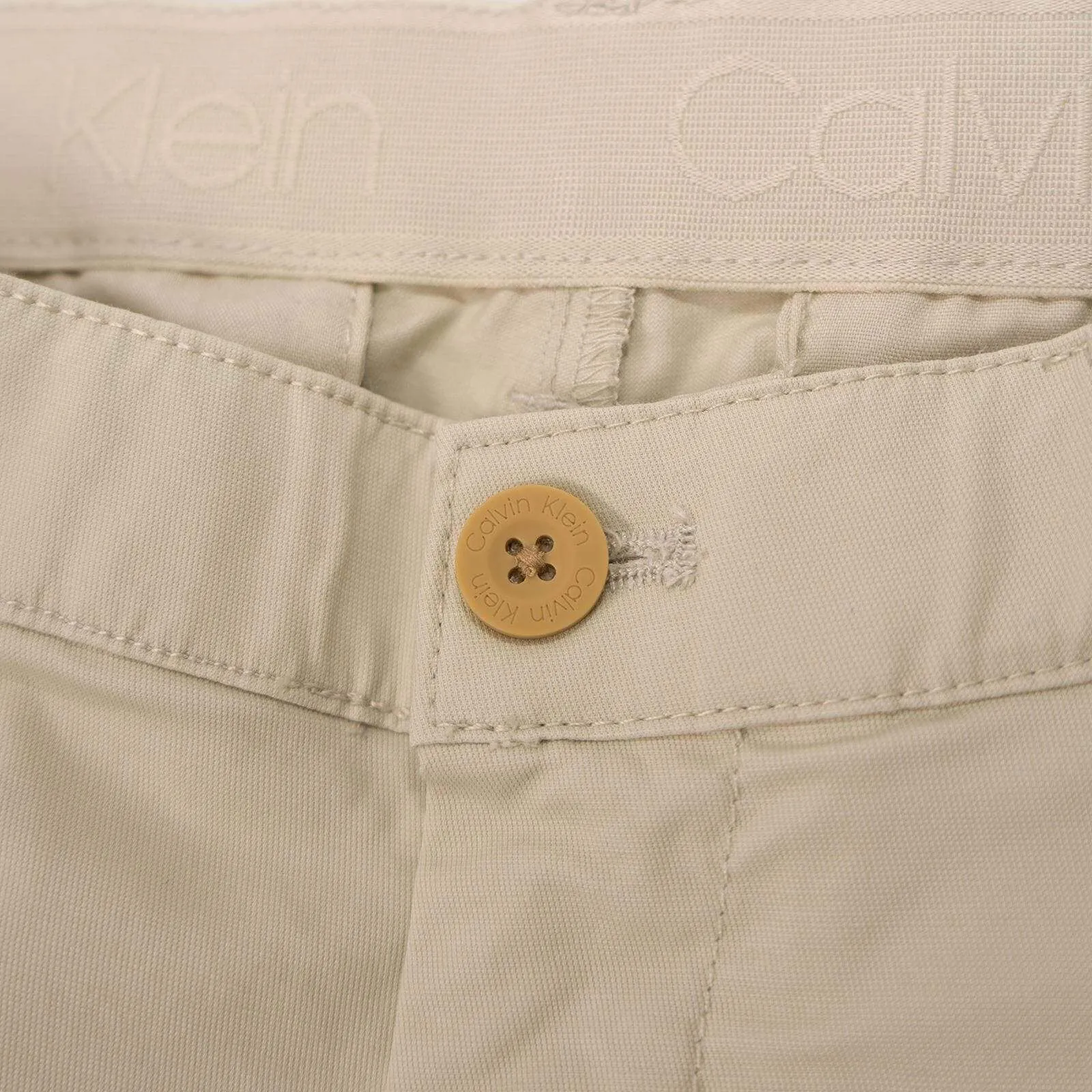 Calvin Klein Men Cotton Blend Chino Shorts