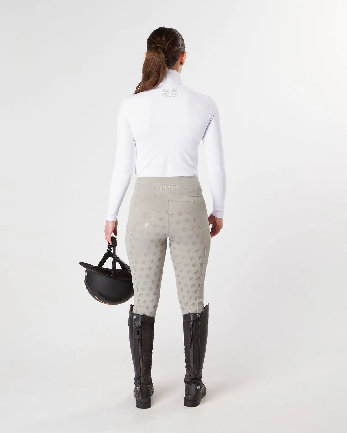 Competition Full Seat Riding Leggings / Tights - SHOWJUMPING STONE