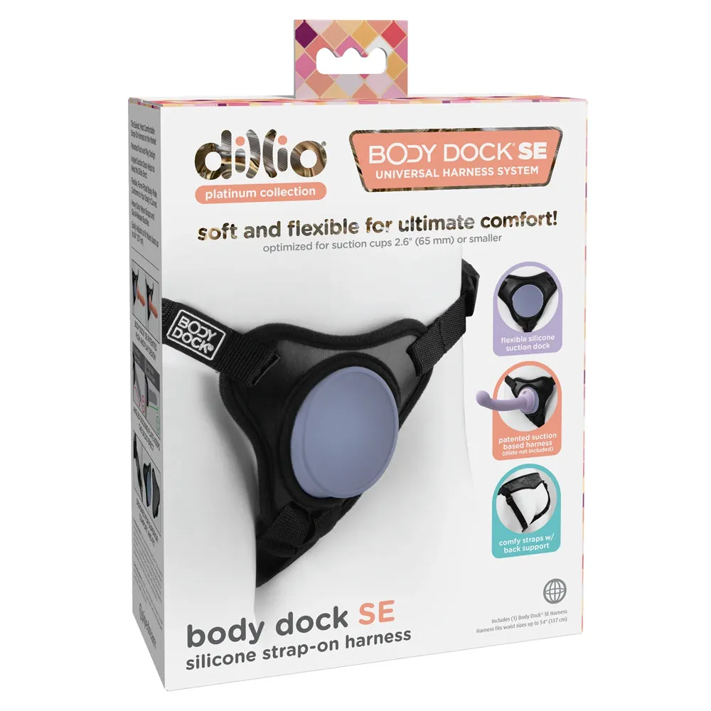 Dillio Platinum Body Dock Silicone Suction Cup Strap-On Harness