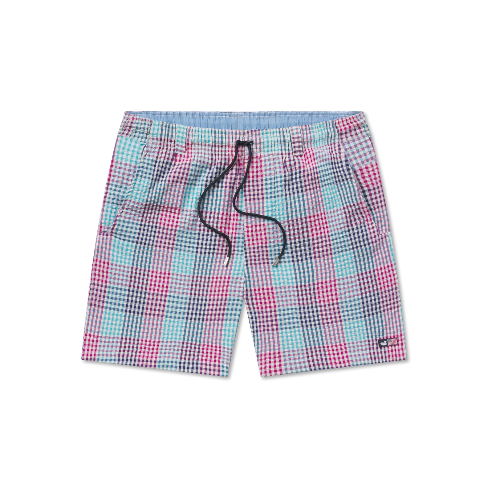 Dockside Swim Trunk - Seersucker Gingham