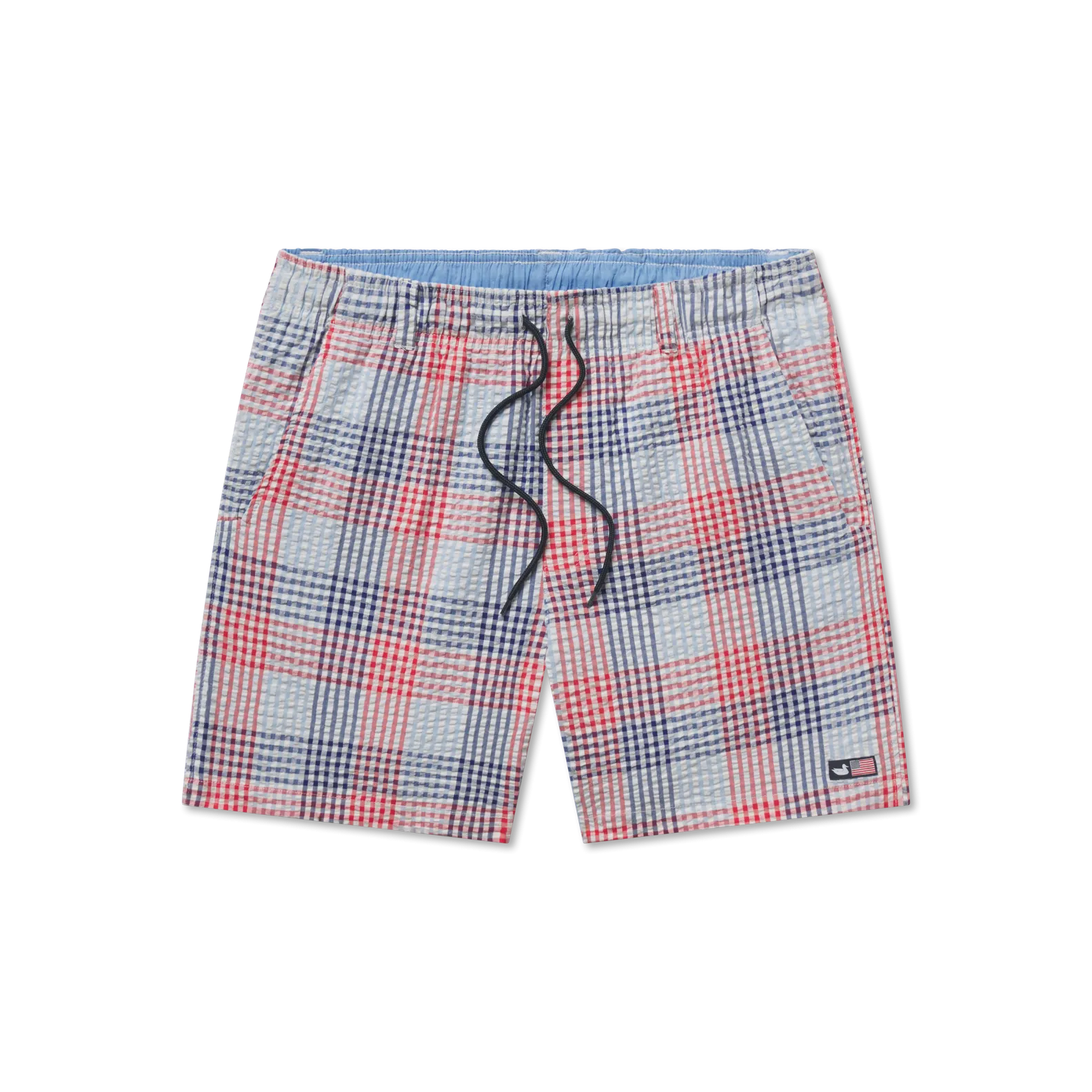 Dockside Swim Trunk - Seersucker Gingham