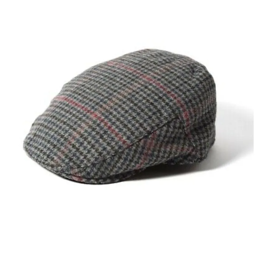 Failsworth - Norwich - Wool Blend Flat Cap - #114 Grey Mix