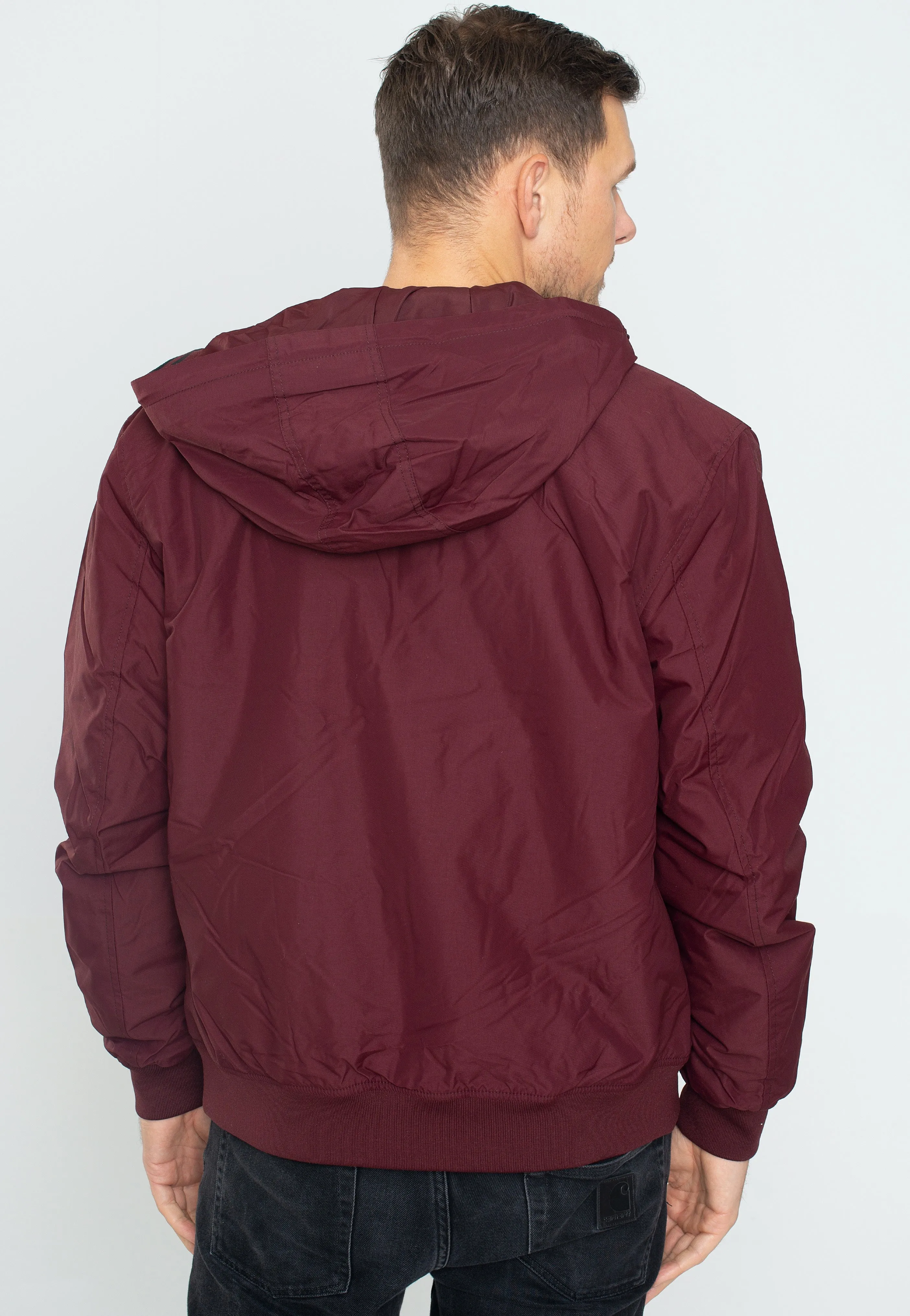 Fred Perry - Padded Hooded Brentham Oxblood - Jacket