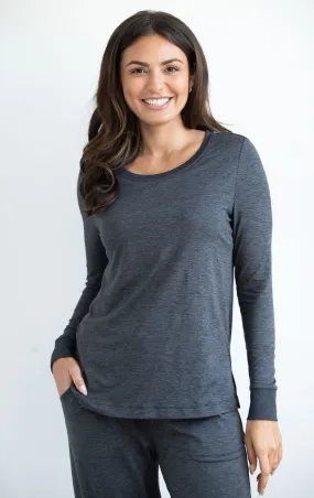 Freedom Knitwear Built-In Bra Shirt