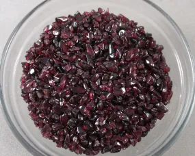 Garnet Stone Chips (Undrilled) 100grams (G081)