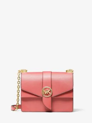 Greenwich Small Saffiano Leather Crossbody Bag