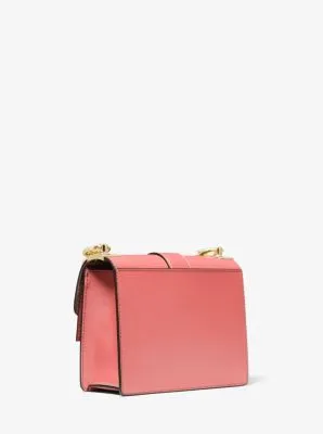 Greenwich Small Saffiano Leather Crossbody Bag