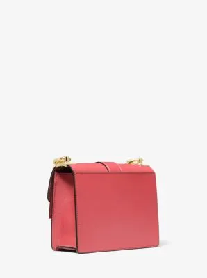 Greenwich Small Saffiano Leather Crossbody Bag