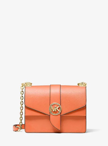 Greenwich Small Saffiano Leather Crossbody Bag