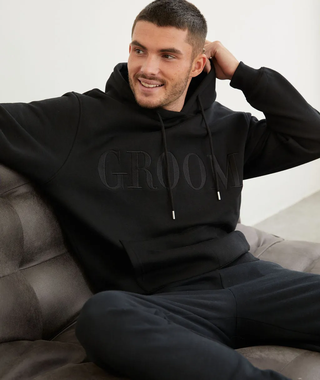 Groom Hoodie - Black