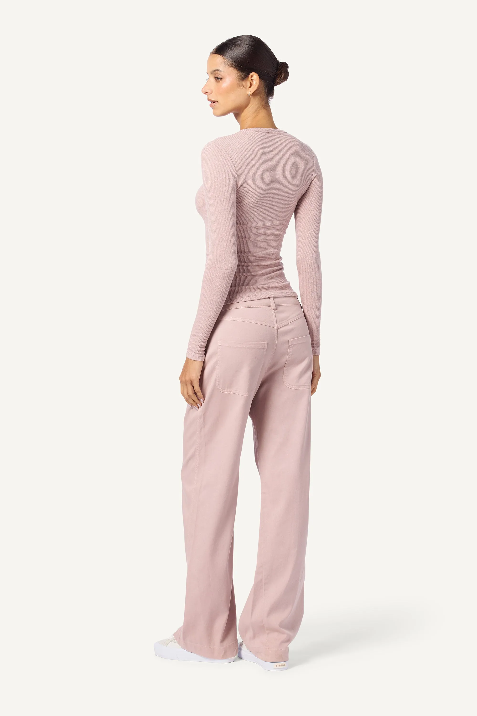 JOLENE FULL LENGTH UTILITY PANT | ADOBE ROSE