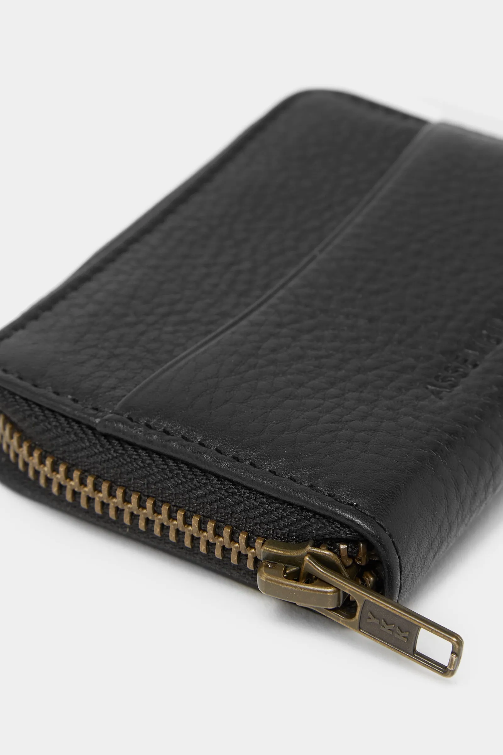 Leather Zip Wallet