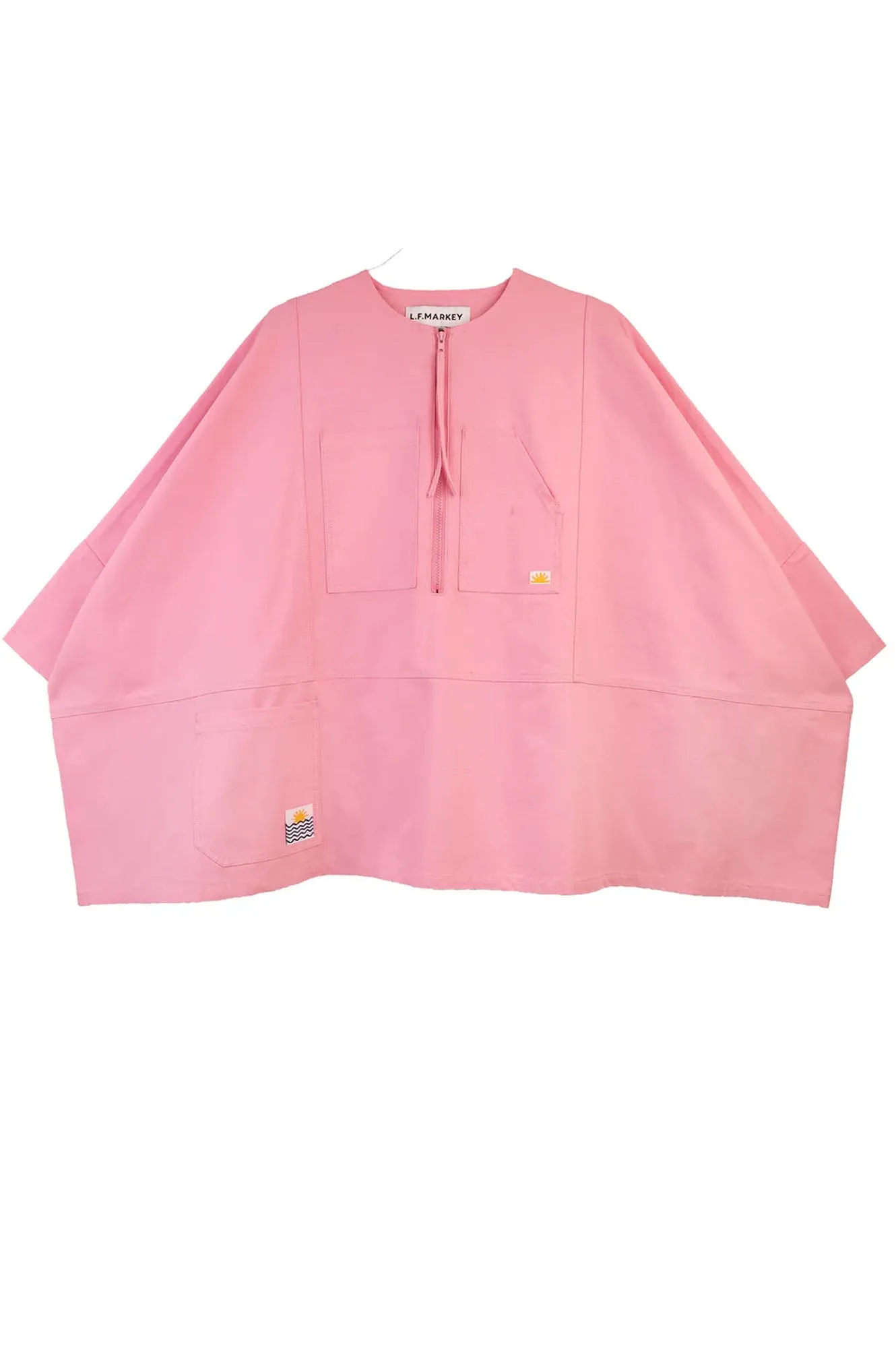 L.F. Markey Mega Bright Pink Tunic Top