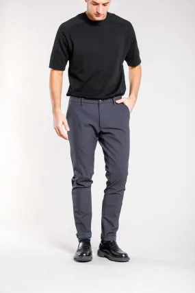 Milano Jog pantalone chino uomo in jersey dynamic extra slim fit