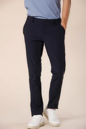 Milano Style Dynamic pantalone chino jogger uomo in jersey super tecnico extra slim