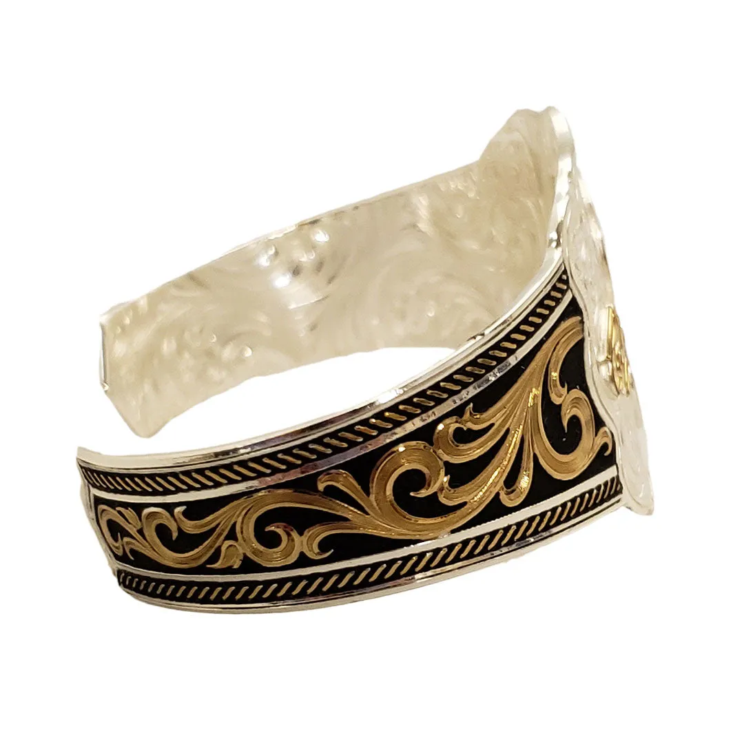 Montana Silversmiths Calgary Stampede Windburst Cuff Bracelet