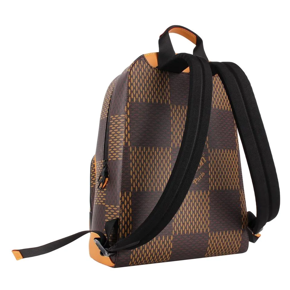 Nigo Campus Backpack Limited Edition Giant Damier and Monogram Canvas (Authentic New)