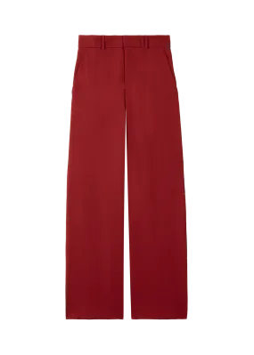 Tailored twill broek