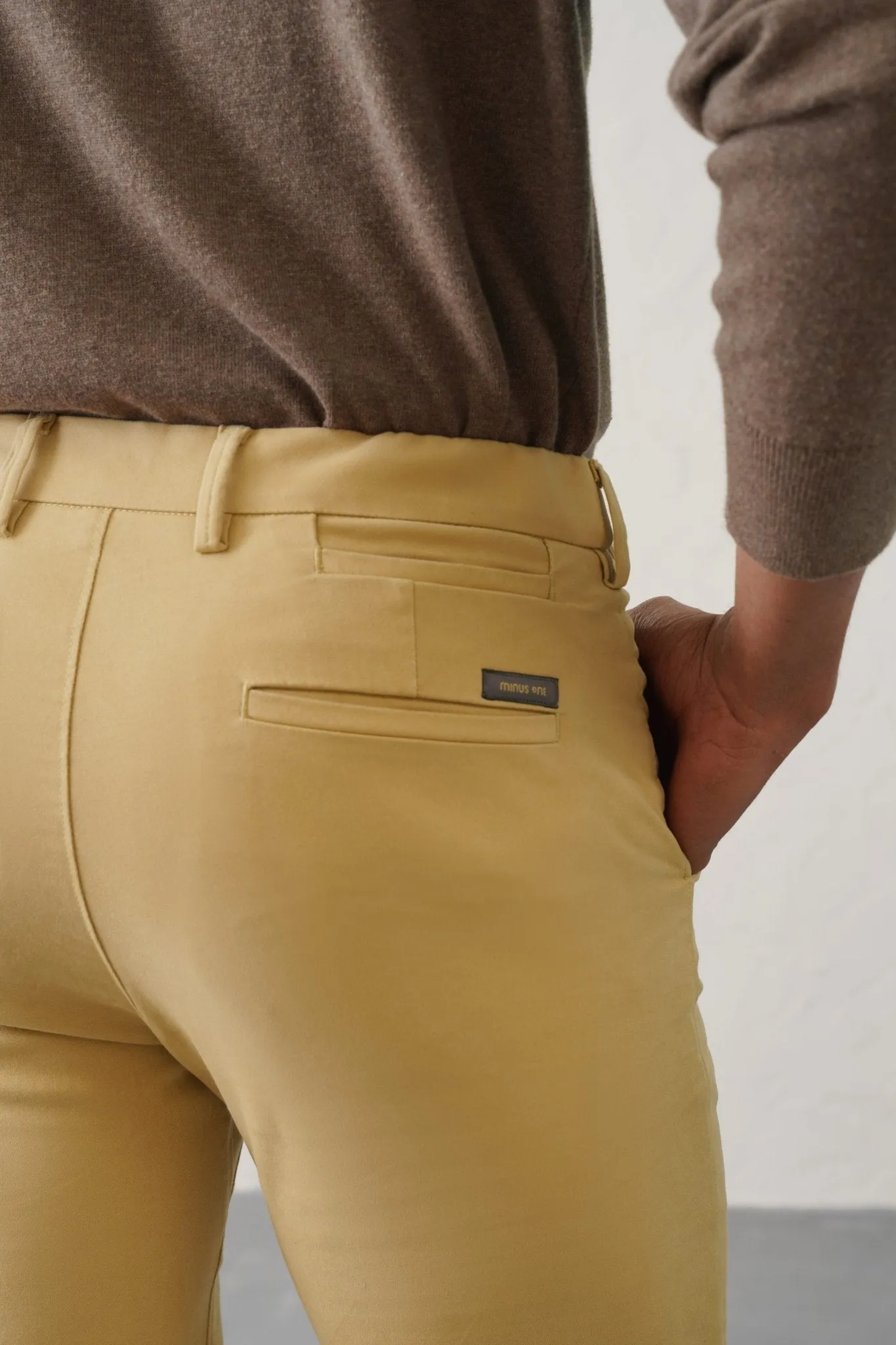 The Slim Fit Travel Chino - Khaki