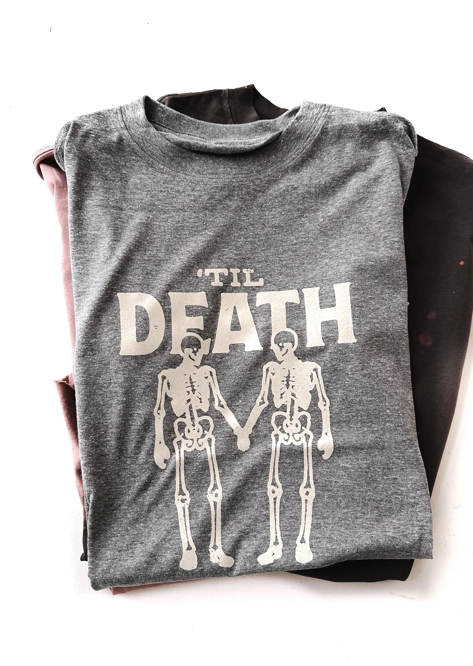 'TIL DEATH SIDE SLIT TEE