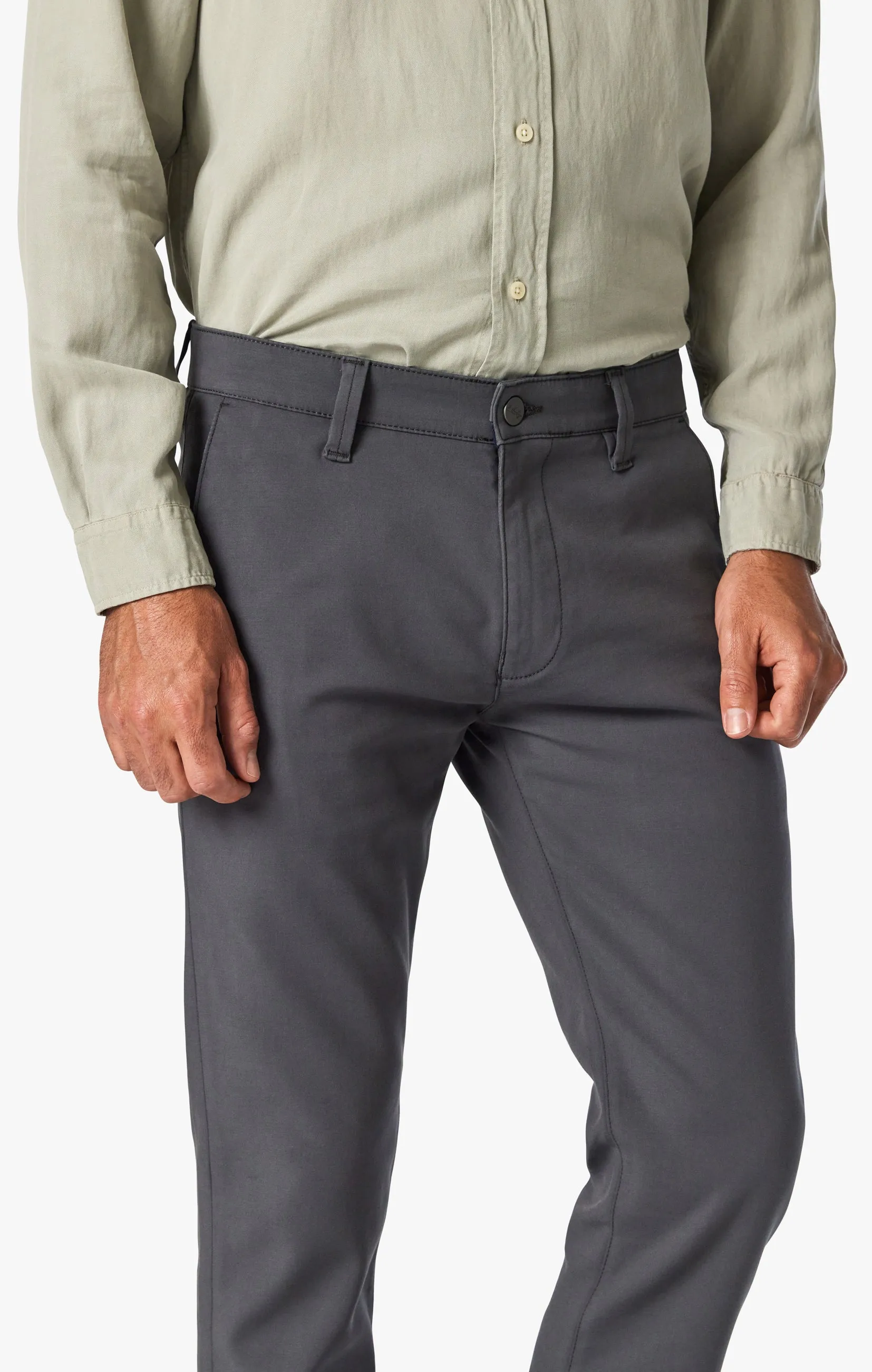 Verona Chino Pants In Iron High Flyer