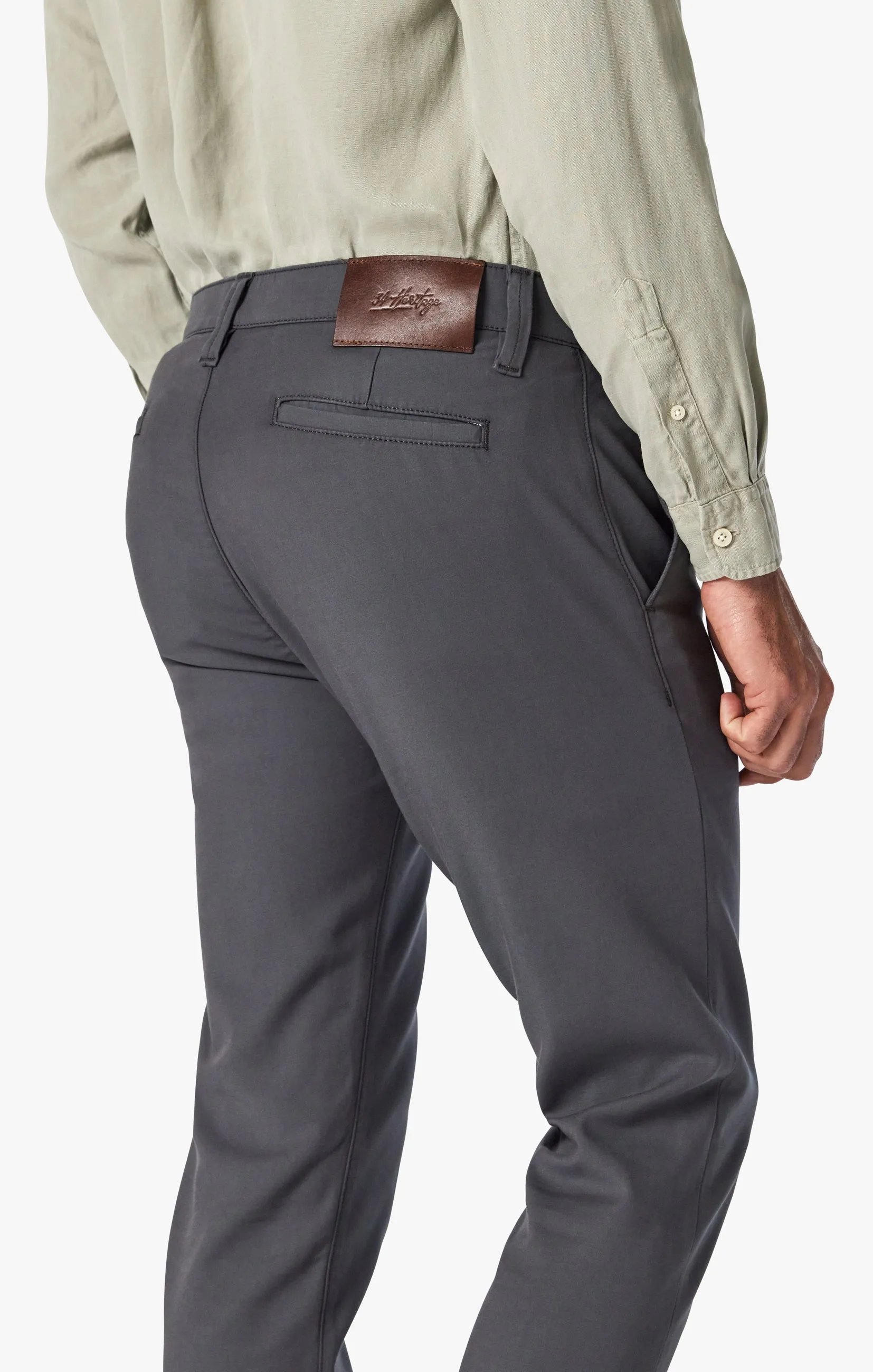 Verona Chino Pants In Iron High Flyer