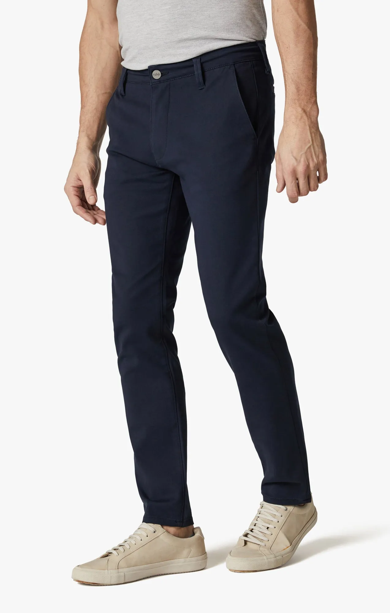 Verona Slim Leg Chino Pants In Night Sky High Flyer