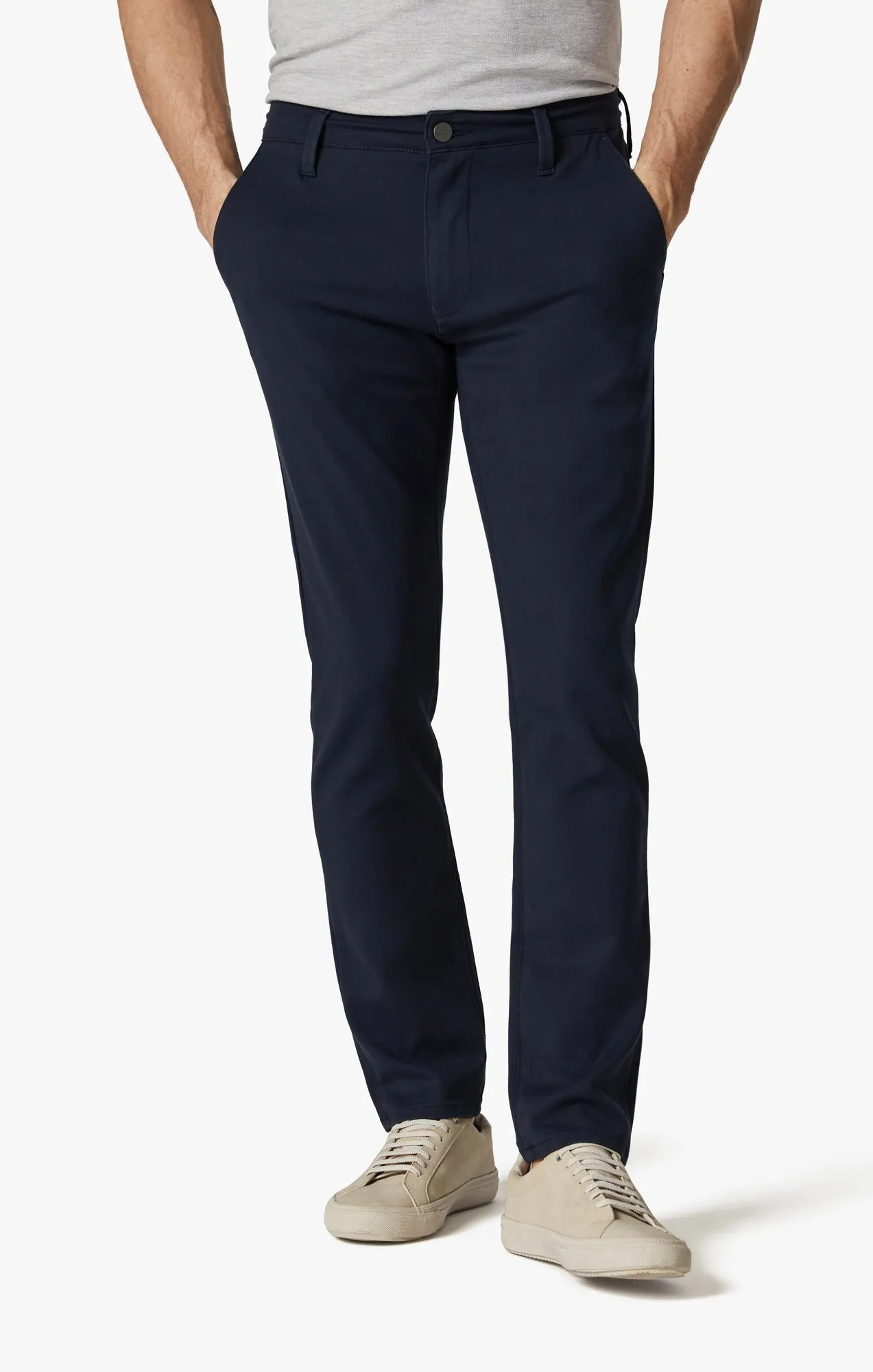 Verona Slim Leg Chino Pants In Night Sky High Flyer