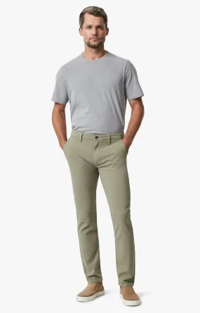 Verona Slim Leg Chino Pants In Vetiver High Flyer