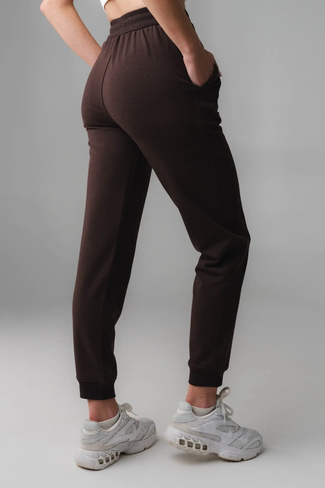 Vitality Women's Studio Jogger - Espresso Marl